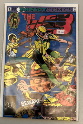 Impact Comics  - The Web ''Beware the Posse!''  No 6 February 1992