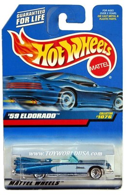 1999 Hot Wheels #1076 '59 Cadillac Eldorado | eBay