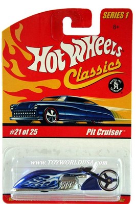 Hot Wheels Classics Series 1 #21 Pit Cruiser blue | eBay