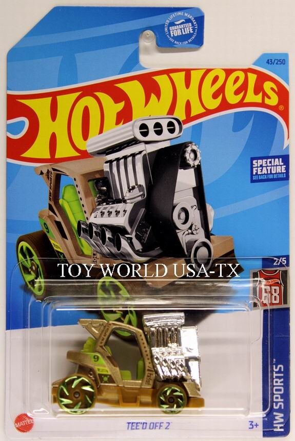 絶版品 Hot Wheels TEE’D OFF 2 HWCITY CFG85 2015 Hot Wheels TEE'D OFF 2 #68 red - HW City - HW All-Stars