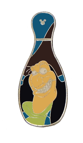 Captain Hook Villain Bowling Pin Collection Individual Disney Trading Pin   New