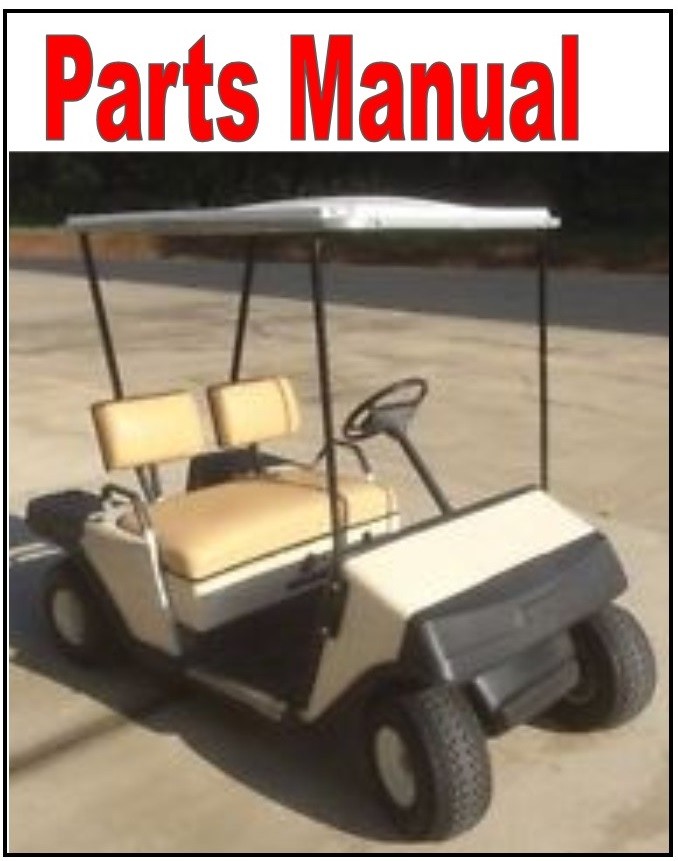 1986 1987 Ezgo Parts Manual Golf Cart Ezgo Ez Go New Other (see