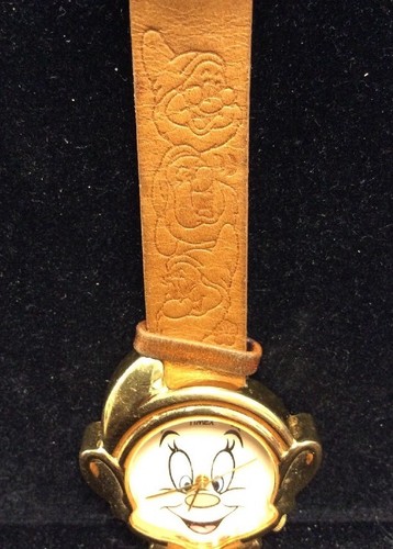 DOPEY from Snow White and the 7 Dwarves WRIST WATCH Timex Walt Disney
