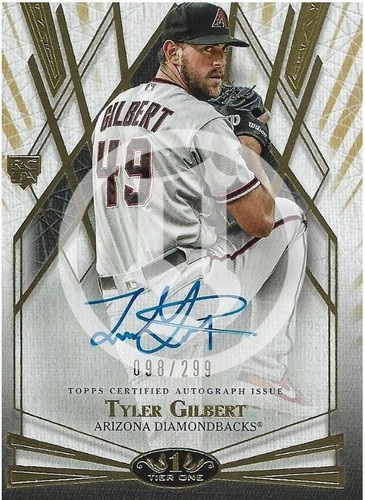 2022 Topps Tier One - Tyler Gilbert #BOA-TG