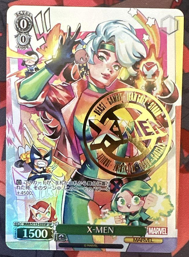 スケールモデル 新作 Weiss Schwarz Marvel vol.2 The X-MEN MAR/S113-035SP 2024 JP ヴァイスシュヴァルツ