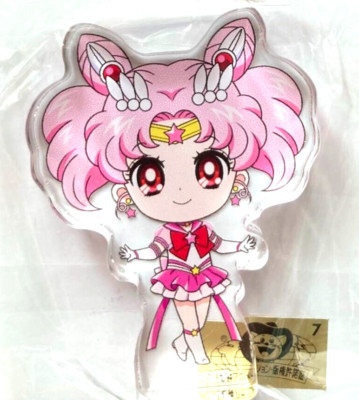 Sailor Moon Cosmos Mini Chibi Chara Art Acrylic Stand Figure Chibi Moon JP