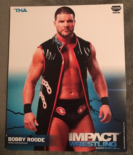 BOBBY ROODE TNA WRESTLING 8X10 PROMO PHOTO UN-SIGNED WWE ECW