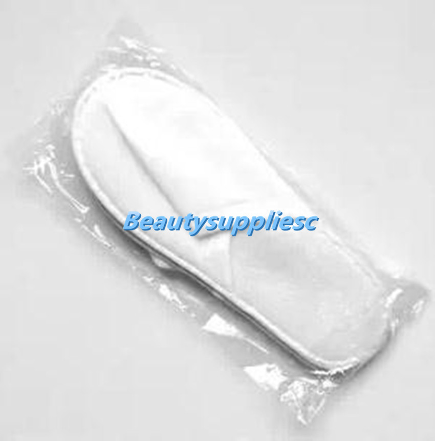 6 pairs Cotton Terry Spa Hotel Slippers Open Toe