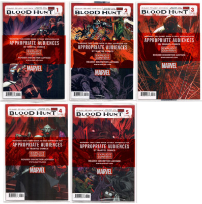 Blood Hunt Red Band #1 2 3 4 5 COMPLETE Set LOT 2024