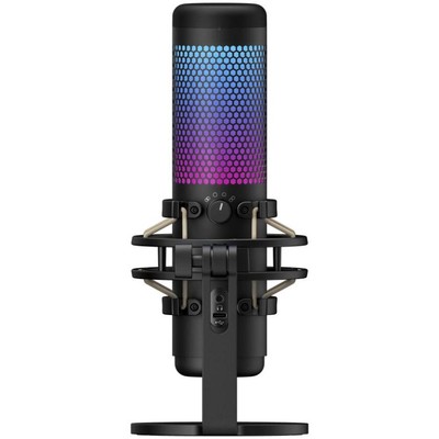 HyperX QuadCast S, Cardioid, USB, Professional Streaming Microphone, Black