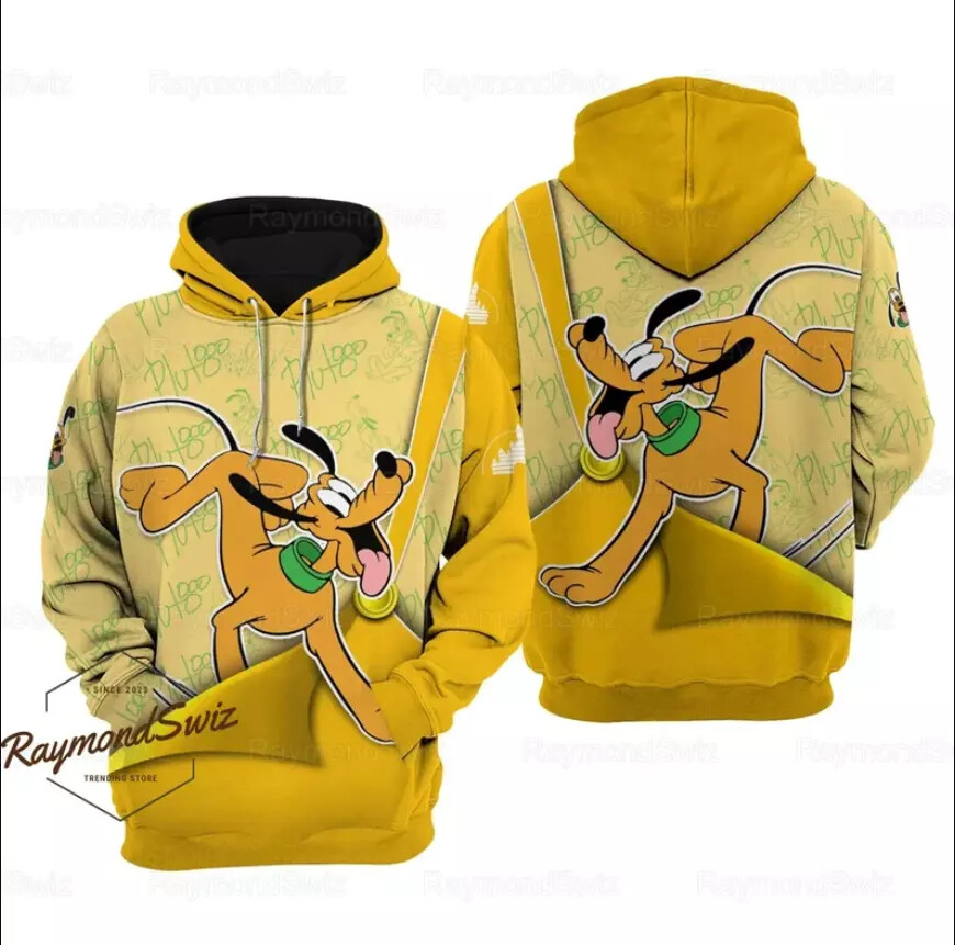 Halloween Pluto Dog 3D HOODIE Mother Day Gift All Over Print Best Price Us Size