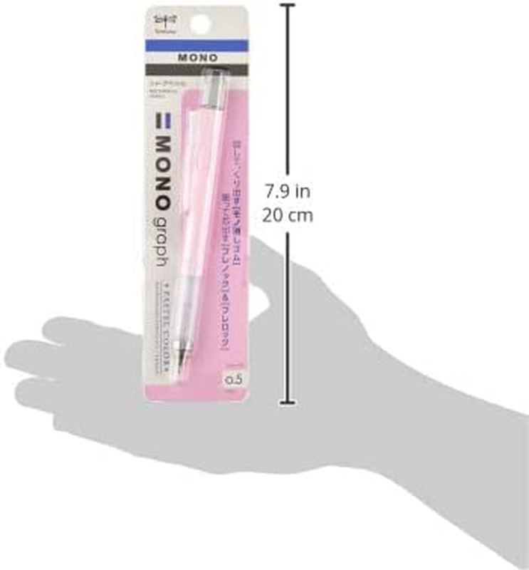 Mechanical Pencil, Monograph Pastel Color 0.5Mm, Sakura Pink (DPA-136E)