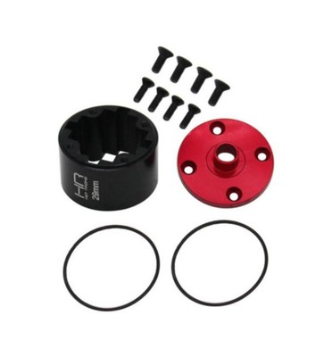Hot Racing AON11ETN02 Modular Aluminum 29mm Differential Carrier Case 1/8 Arrma