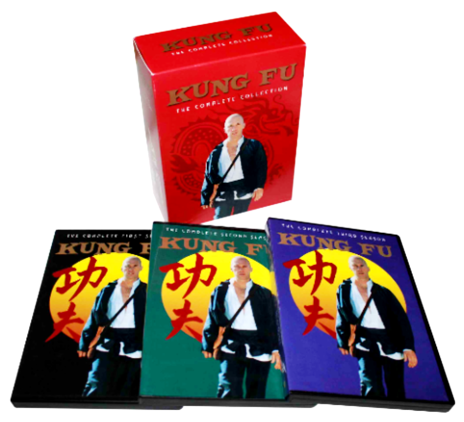 Kung Fu: The Complete Series Collection (DVD, 16 Disc Box Set) Seasons 1, 2 & 3