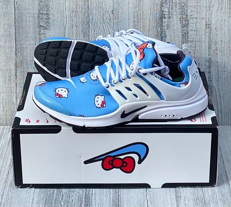 NIKE AIR PRESTO HELLO KITTY QS SHOES / SIZE 11/ BLUE-WHITE