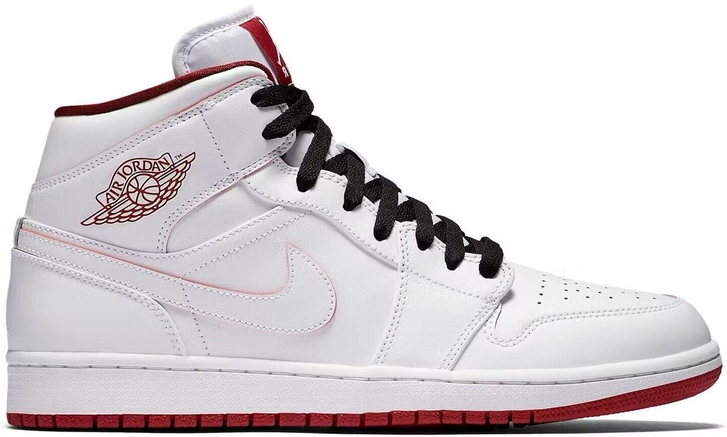 Jordan 1 Retro Mid White Gym Red for Sale | Authenticity Jordan 1 Retro Mid White Gym Red for Sale | Authenticity