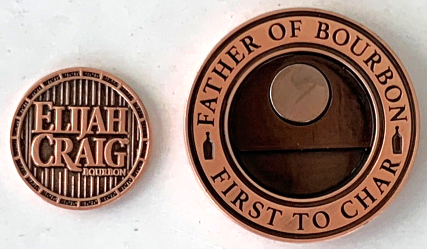 ELIJAH CRAIG MAGNETIC COIN BALL MARKER OFFICIAL BOURBON OF