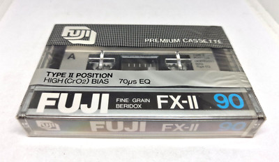 FUJI FX-II 90  Blank Audio Cassette Tape (Sealed) NOS! New!