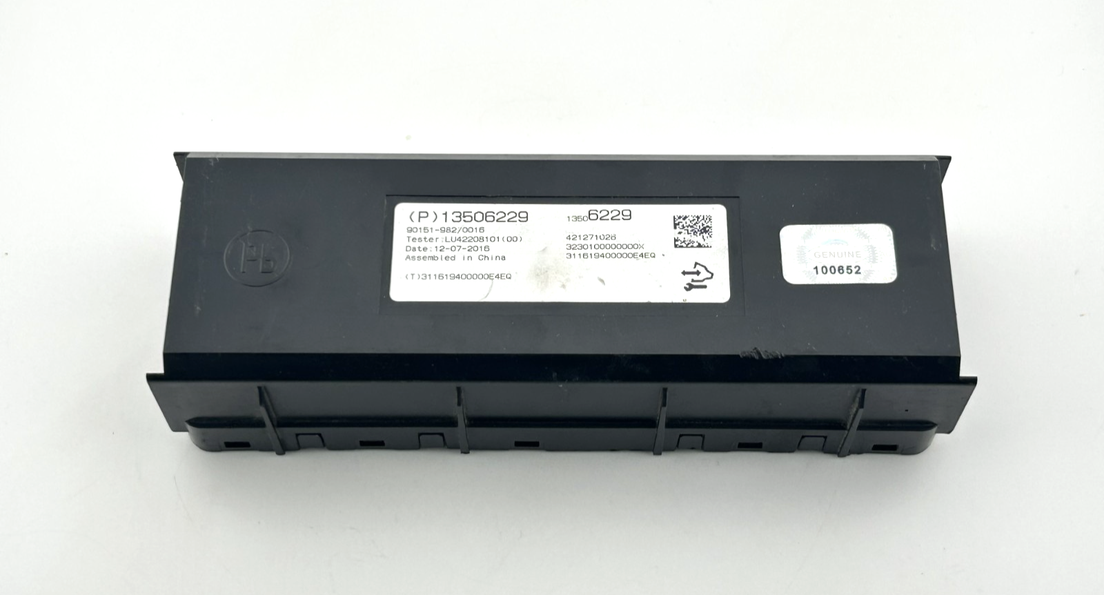 2015 2016 GMC Chevy Cadillac HVAC Heater Temperature Control Module 13506229 OEM