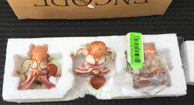 Prayer Isabella Angel Tree Ornament Set 3pc christmas russ berrie