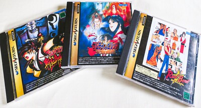 REAL BOUT FATAL FURY SPECIAL Samurai Spirits Amakusa Peerless Sword Sega Saturn
