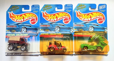 Hot Wheels 2000 Virtual Collection Lot of 3 -  Benz Unimog, Rodzilla, Tee'd Off