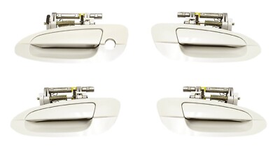 HEAVY DUTY 4 pc Outside Exterior Door Handle Set QX3 for 2002-2006 Nissan Altima