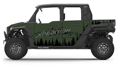 GRAPHICS KIT DECO DECALS STICKERS VINYL WRAPS 2023+ POLARIS XPEDITION XP 5