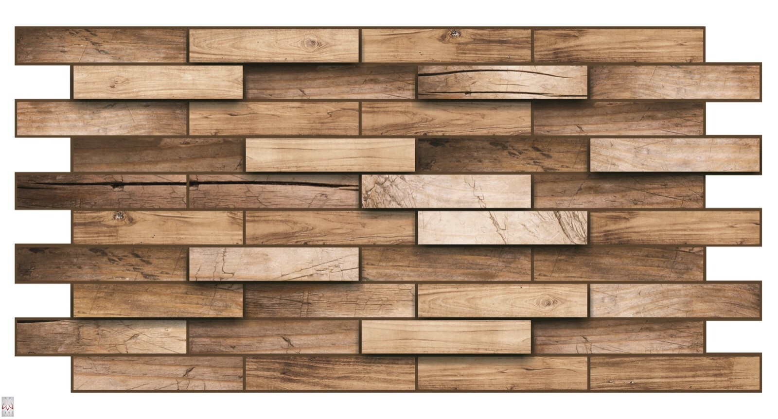 3D PVC FLIESEN Wandpaneele Wandverkleidung