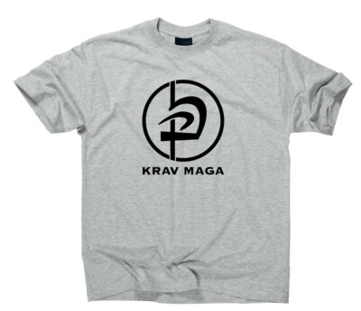 Krav Maga Kampfsport Logo T-Shirt Self Defense Forces Israel MMA Martial Arts