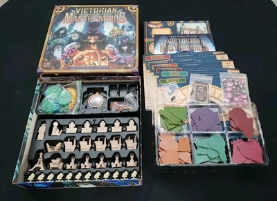 Victorian Masterminds (Board Game, 2019) CMON Antoine Bauza Eric Lang COMPLETE