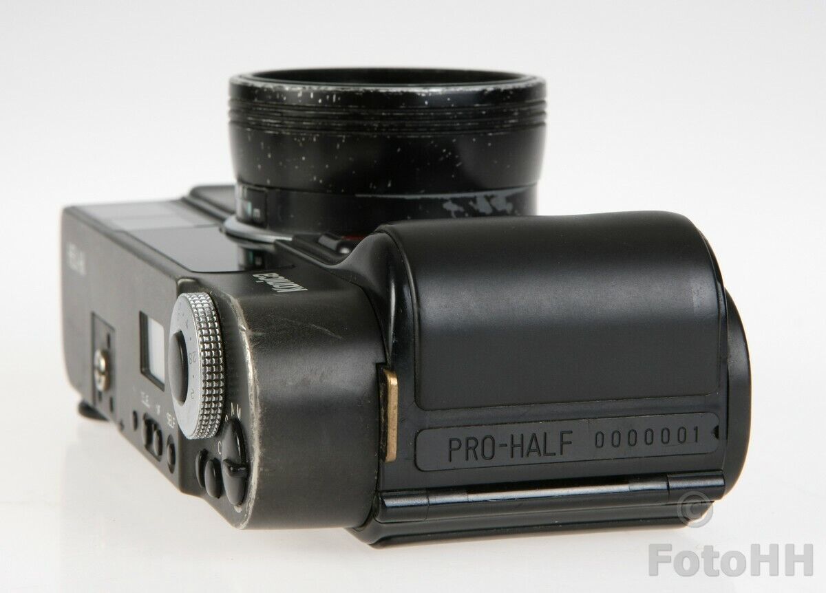 VERY RARE KONICA HEXAR PROTOTYPE HALF FRAME 72 CAMERA VERY RARE KONICA HEXAR PROTOTYPE HALF FRAME 72 CAMERA