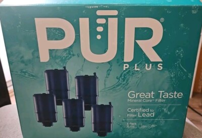 PUR Plus Faucet Water Filter WQA Certified Model RF-9999, 3 Refills Open Box 