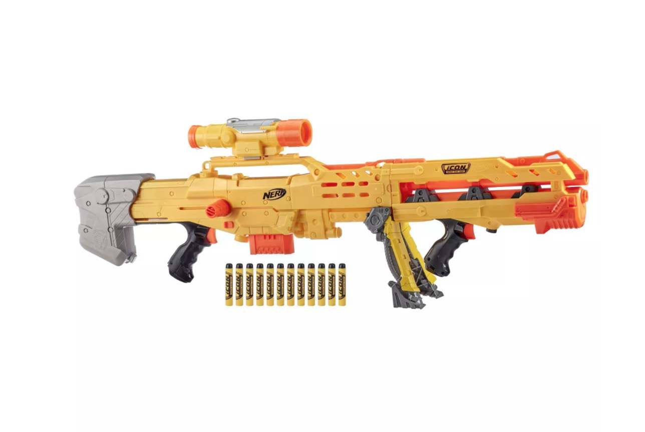 Nerf N-Strike Icon Series 3 in 1 Sniper Longshot CS-6 Toy Nerf N-Strike Icon Series 3 in 1 Sniper Longshot CS-6 Toy