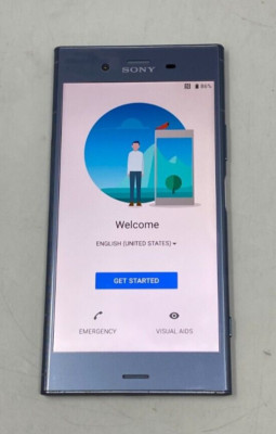 Sony Xperia XZ1 G8341 64GB Unlocked Blue Android Smartphone - Good