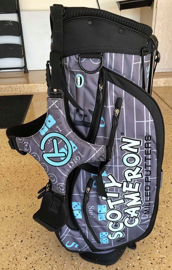 2017 Scotty Cameron VEGAS Gray Tiffany GAMBLER Stand Bag Circle T CT M&G Golf