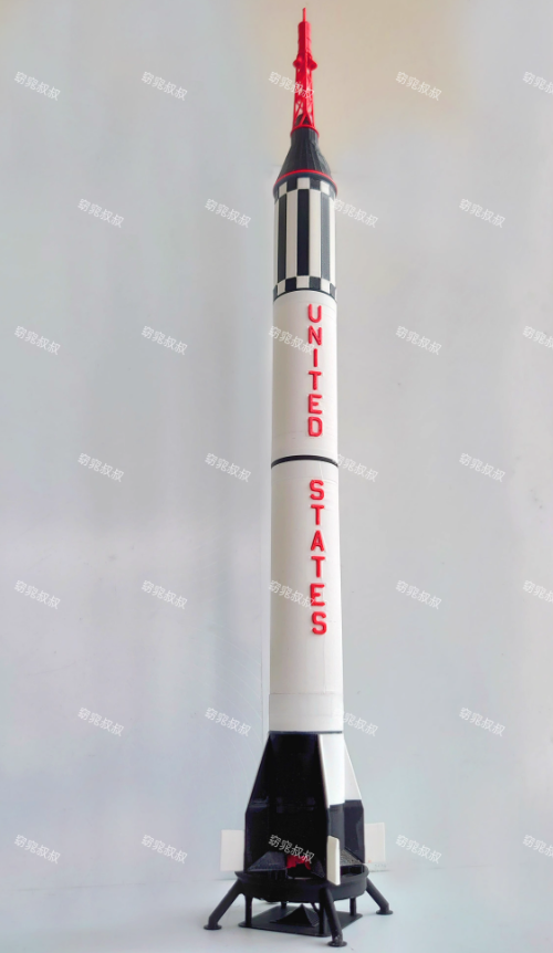 Nasa Mercury Redstone Rocket 1100 Scale Model Jupiter C Wikipedia