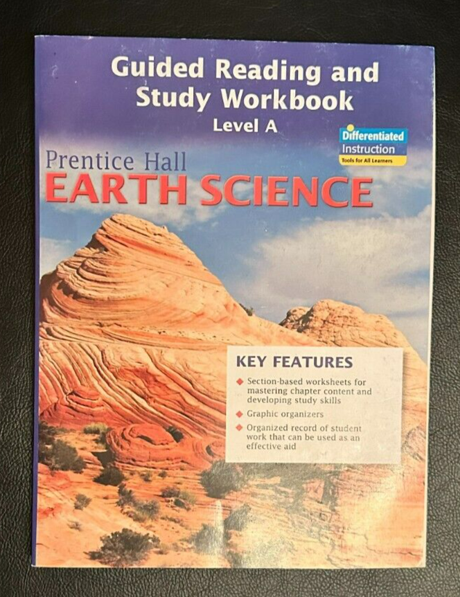 Prentice Hall EARTH SCIENCE Guided Reading & STUDY WORKBOOK A student test guide | eBay Prentice Hall EARTH SCIENCE Guided Reading & STUDY WORKBOOK A student test guide | eBay