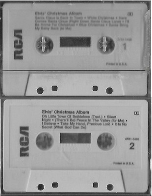 Elvis' Christmas Album, AFK1-5486, 1985, CASSETTE, 241, TAPE ONLY,