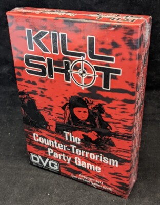 Kill Shot Card Game - Dan Verssen Games - Fast Paced Party Game Night - NEW