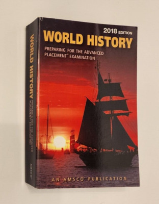 World History: Preparing for the AP Exam Study Guide (2018 Edition)- GOOD