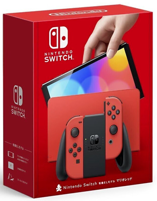 NEW Limited Edition Nintendo Switch OLED Special Super Mario RED Edition 