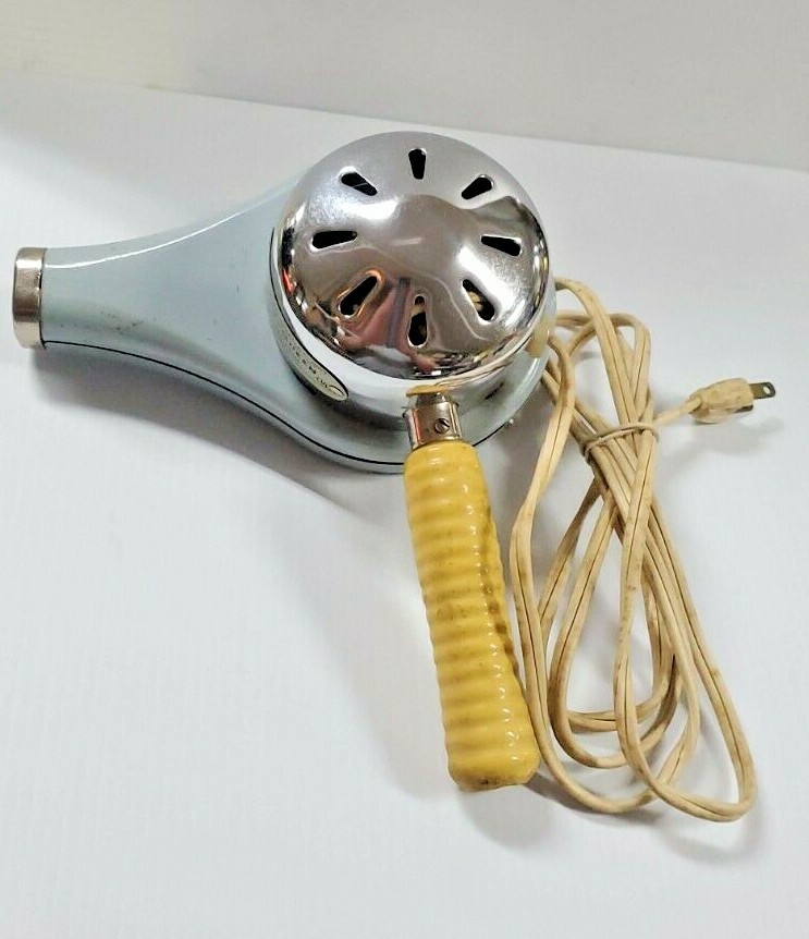 1950's Powder Blue Handy Hannah Electric Hair Dryer//Tested