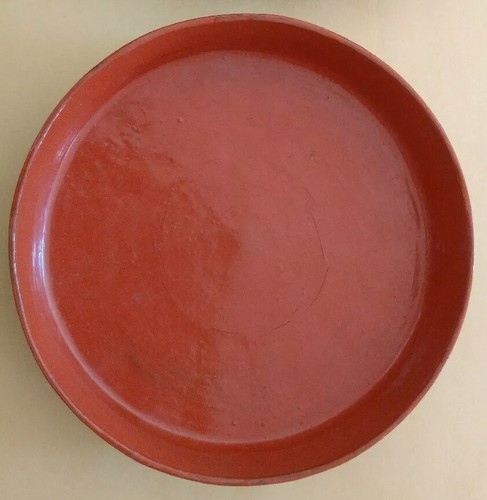 Vintage Kashmir Chinese Indian Burmese lacquer dish bowl? 1910/20