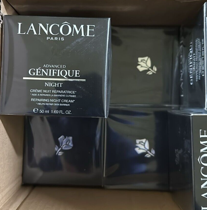 Lancome Advanced Genifique Night Repairing Night Cream 1.7oz/50ml NEW
