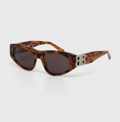 BALENCIAGA BALENCIAGA BB0095S-024 HAVANA SUNGLASSES