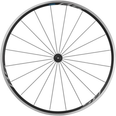 SHIMANO WH-RS100 FRONT WHEEL 20H BLACK CLINCHER 100x133mm