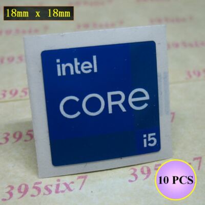 intel Core i3 / i5 / i7 / i9 11th Gen Sticker x 10 PCS (#202203112155)