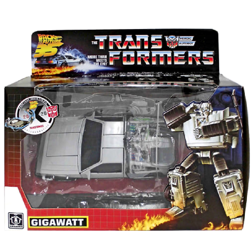 GIGAWATT Transformers × Back to the Future 35thAnniversary