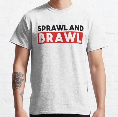 Sprawl And Brawl Mma Classic Short Sleeve Unisex T-Shirt S-5XL